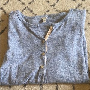 J Crew long sleeve Henley